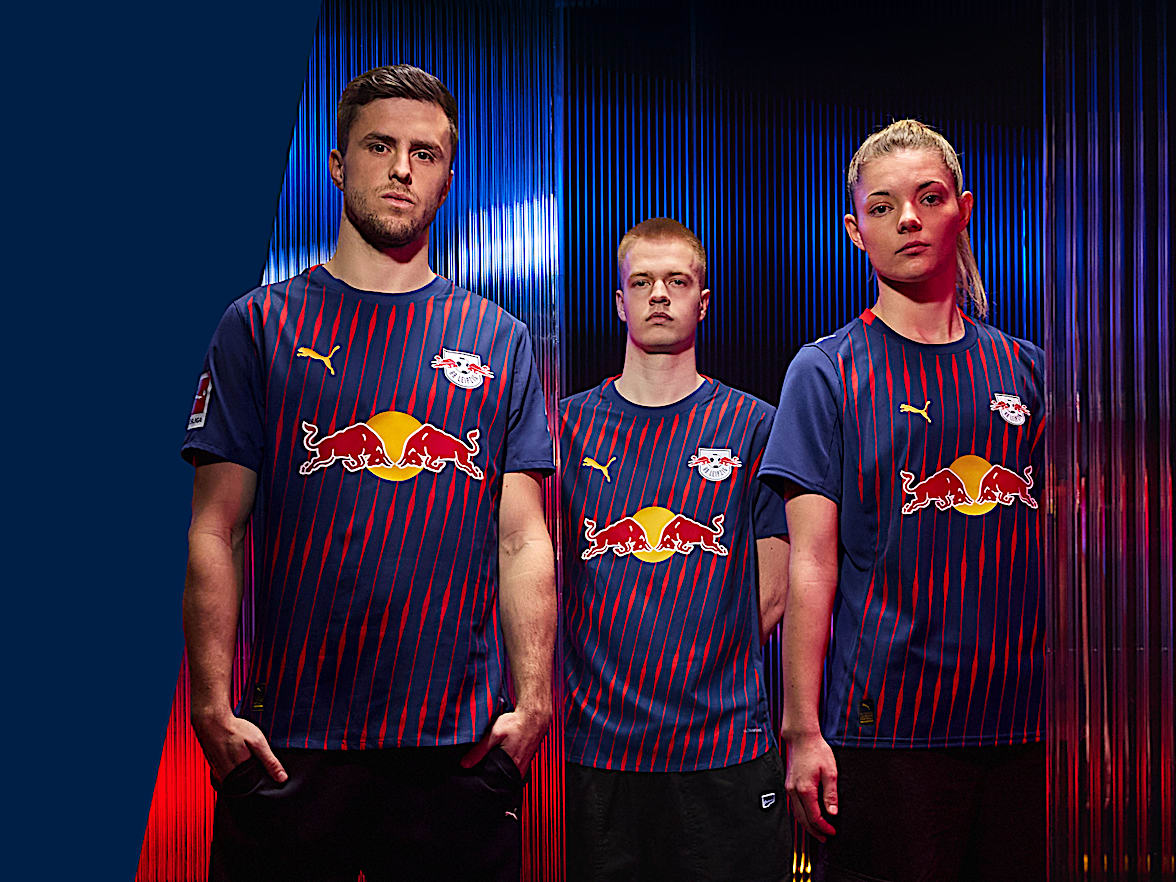 RB LEIPZIG ヨーロッパ サッカーチーム T-シャツ レプリカ